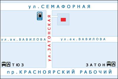 Схема проезда